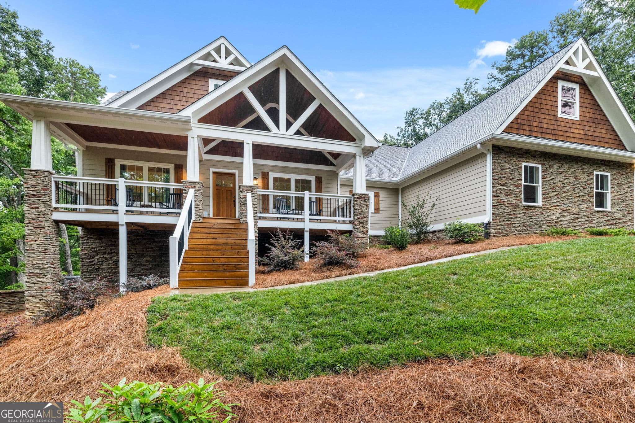 3 bedroom, 2.5 bathroom, 2,161 sq ft single family residence for sale at 373 McIntosh Road, Clarkesville, GA 30523