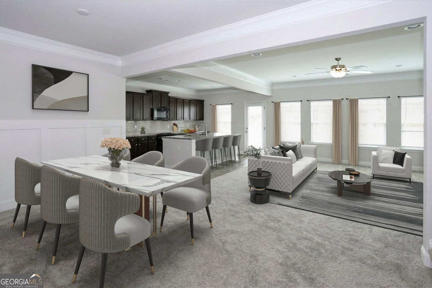 4 bedroom, 3.5 bathroom, 2,243 sq ft single family residence for sale at 154 Laurel Cove Drive, Hoschton, GA 30548 — photo 3