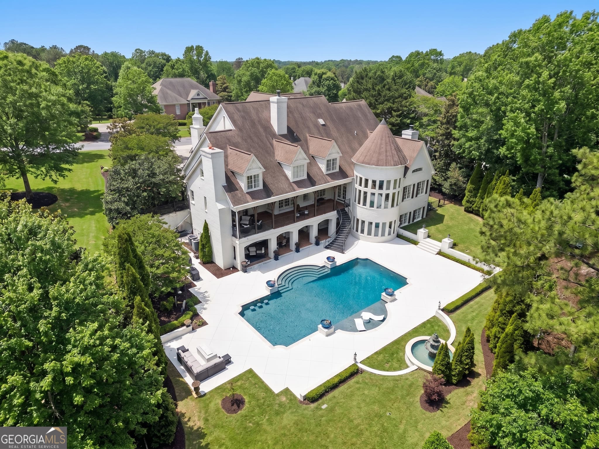 7 bedroom, 8 bathroom, 10,659 sq ft single family residence for sale at 9 Belle Meade Drive, Rome, GA 30165 — photo 3