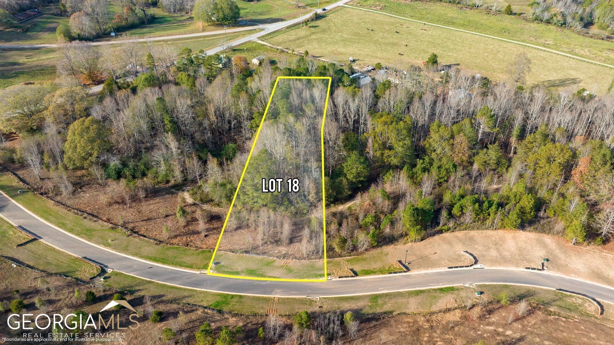 residential lot for sale at 5421 Oak Manor Way LOT 18, Murrayville, GA 30564 — photo 1 of 8