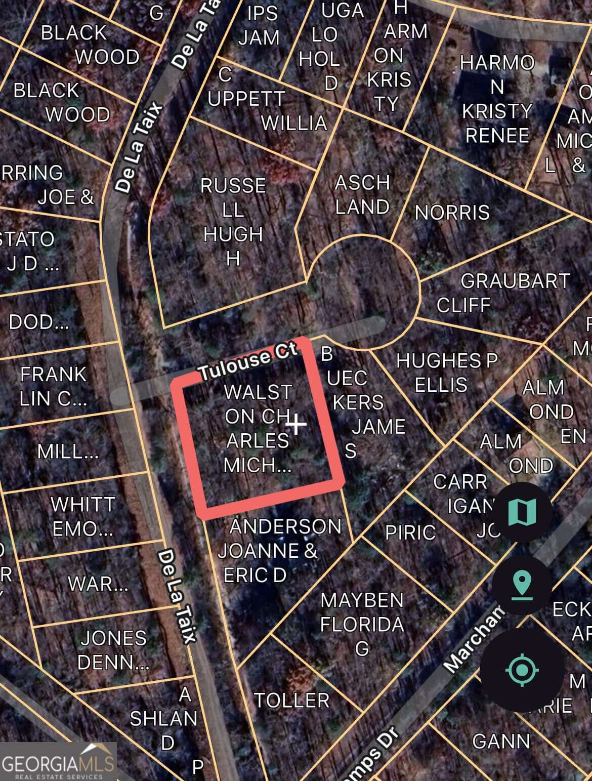 residential lot for sale at 132 De La Taix Drive, Lavonia, GA 30553 — photo 1 of 4