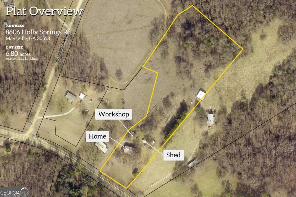 4 bedroom, 3 bathroom, 3,030 sq ft single family residence for sale at 8606 Holly Springs Road, Maysville, GA 30558 — photo 3