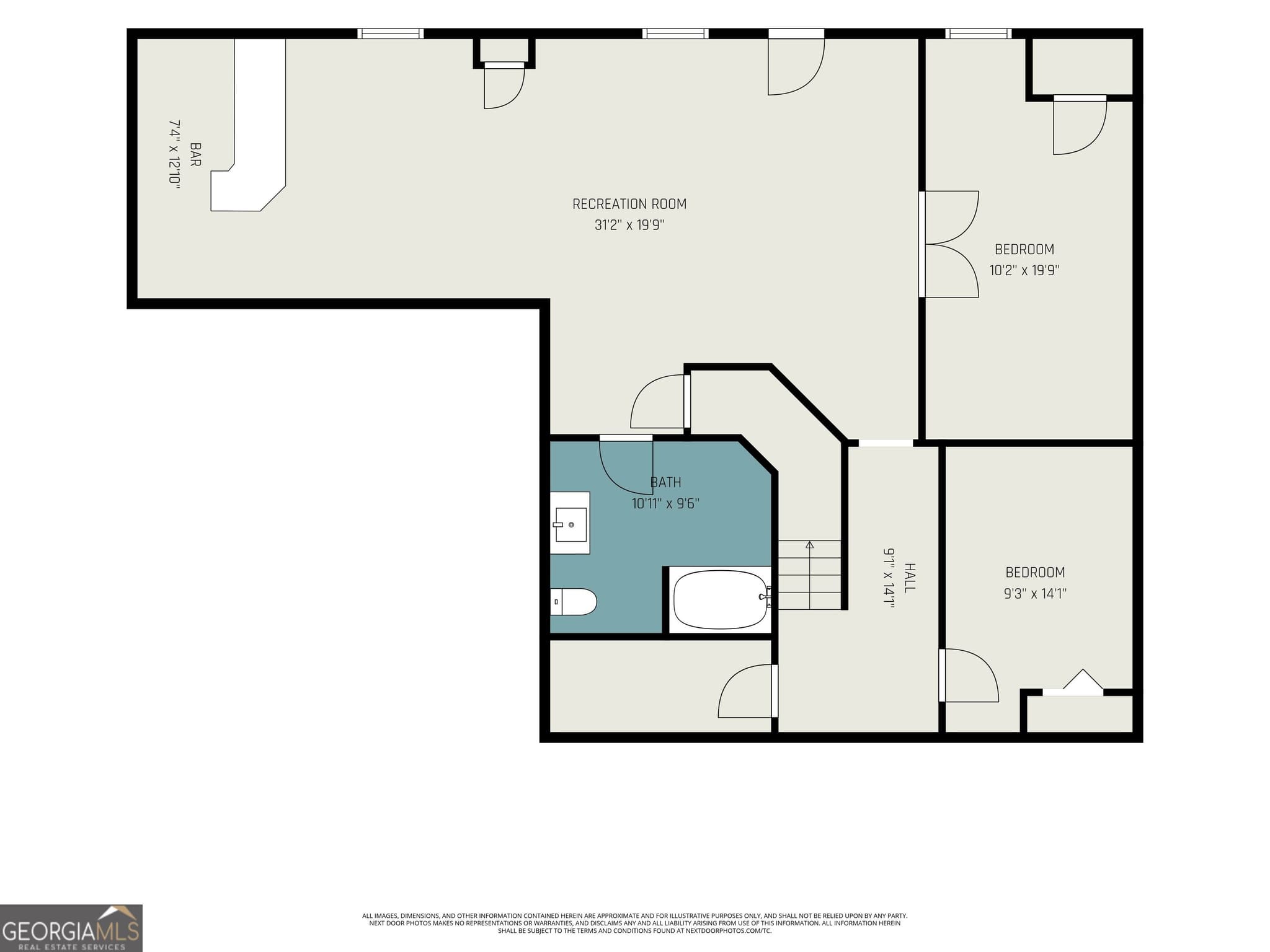 5 bedroom, 3.5 bathroom, 4,065 sq ft single family residence for rent at 3015 Gallery Walk, Snellville, GA 30039 for $3,495 a month — photo 6