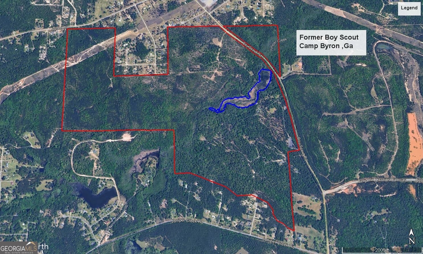 unimproved land for sale at 2251 Boy scout Road, Byron, GA 31008 — photo 2