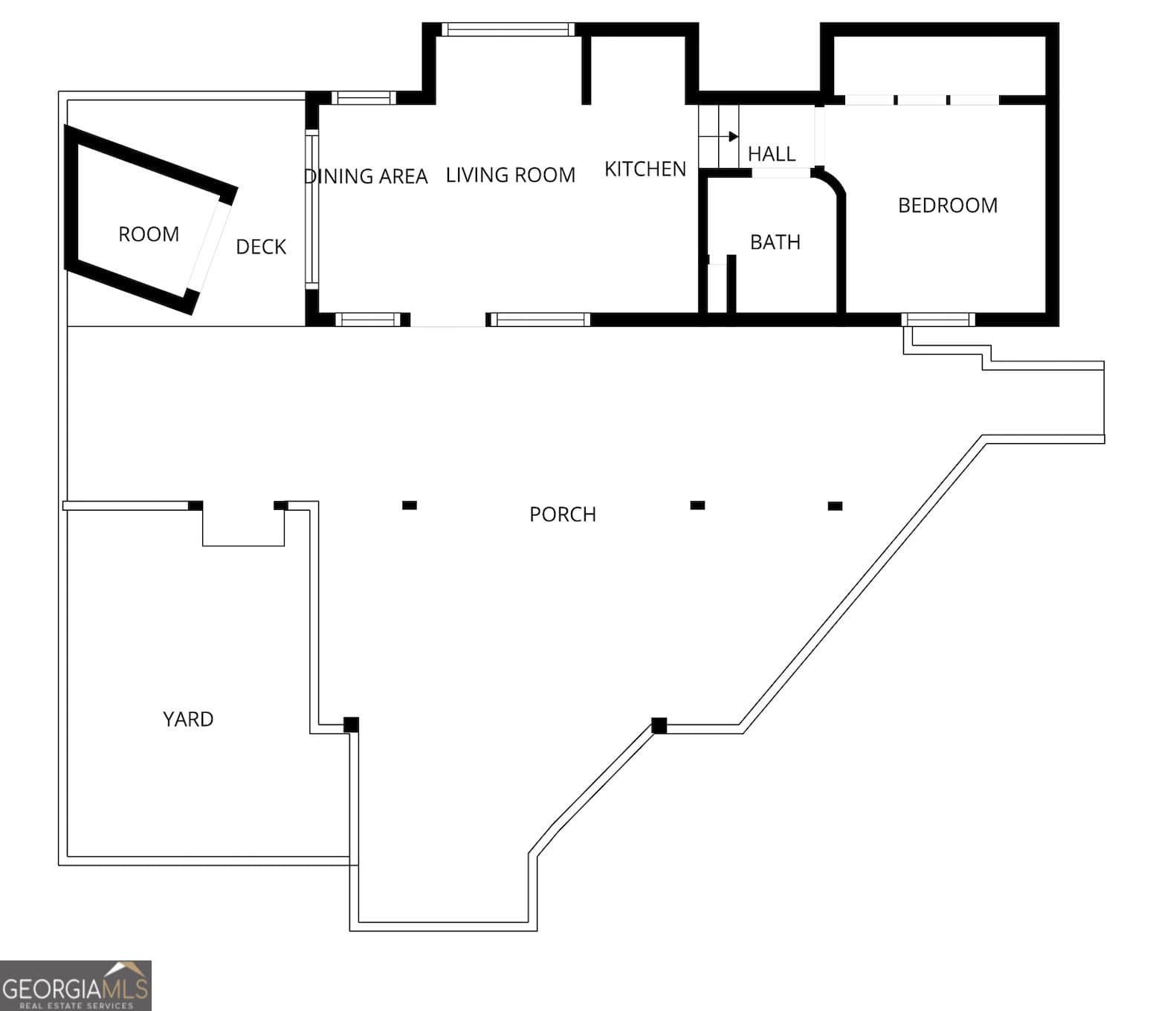 1 bedroom, 1 bathroom manufactured home,single family residence for sale at 237 Canyon Pass, Cleveland, GA 30528 — photo 4