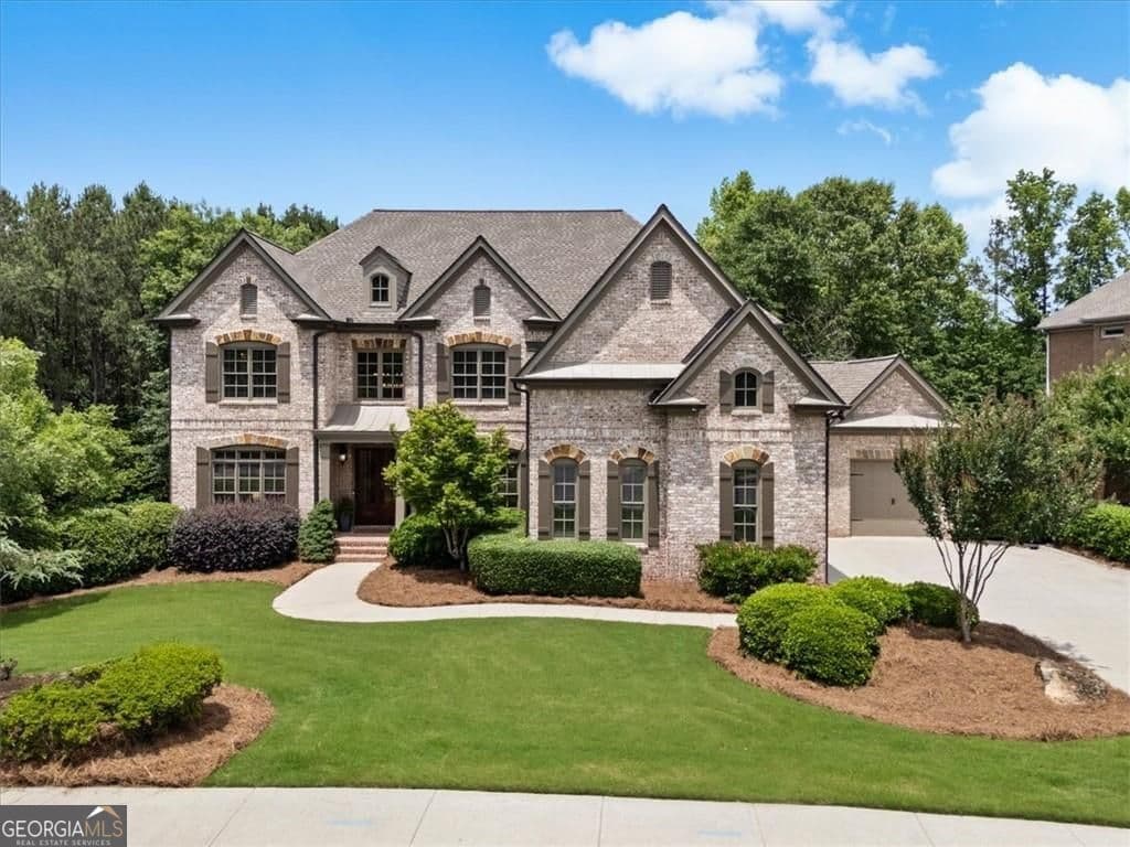 6 bedroom, 7 bathroom, 7,064 sq ft single family residence for sale at 1900 Evergrace Drive, Milton, GA 30009