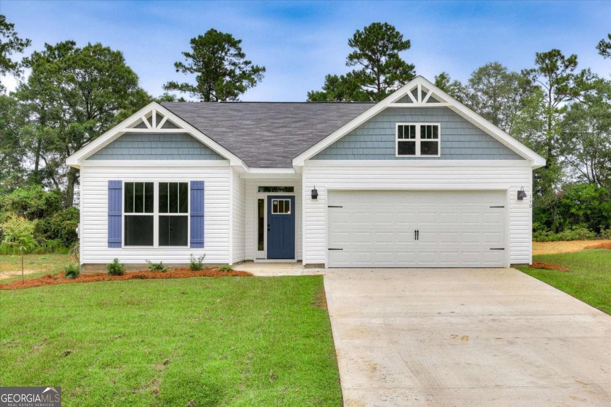 4 bedroom, 2 bathroom, 1,672 sq ft single family residence sold at 140 Foxridge Court, Metter, GA 30439
