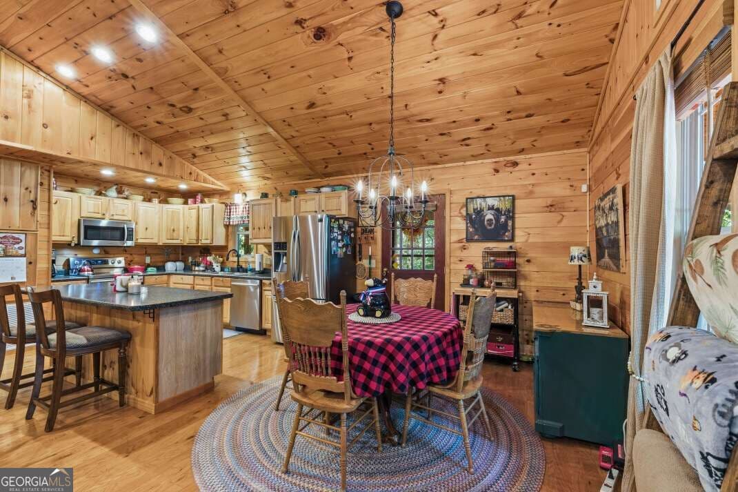 2 bedroom, 2.5 bathroom, 2,016 sq ft cabin,single family residence for sale at 327 Eagles Nest Lane, Blue Ridge, GA 30513 — photo 5