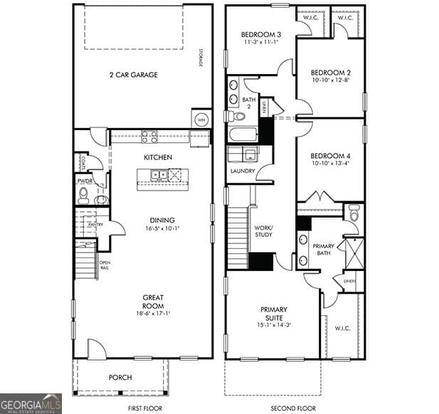 4 bedroom, 2.5 bathroom, 2,143 sq ft single family residence for sale at 2881 Quiet Grove Lane, Lawrenceville, GA 30045 — photo 2