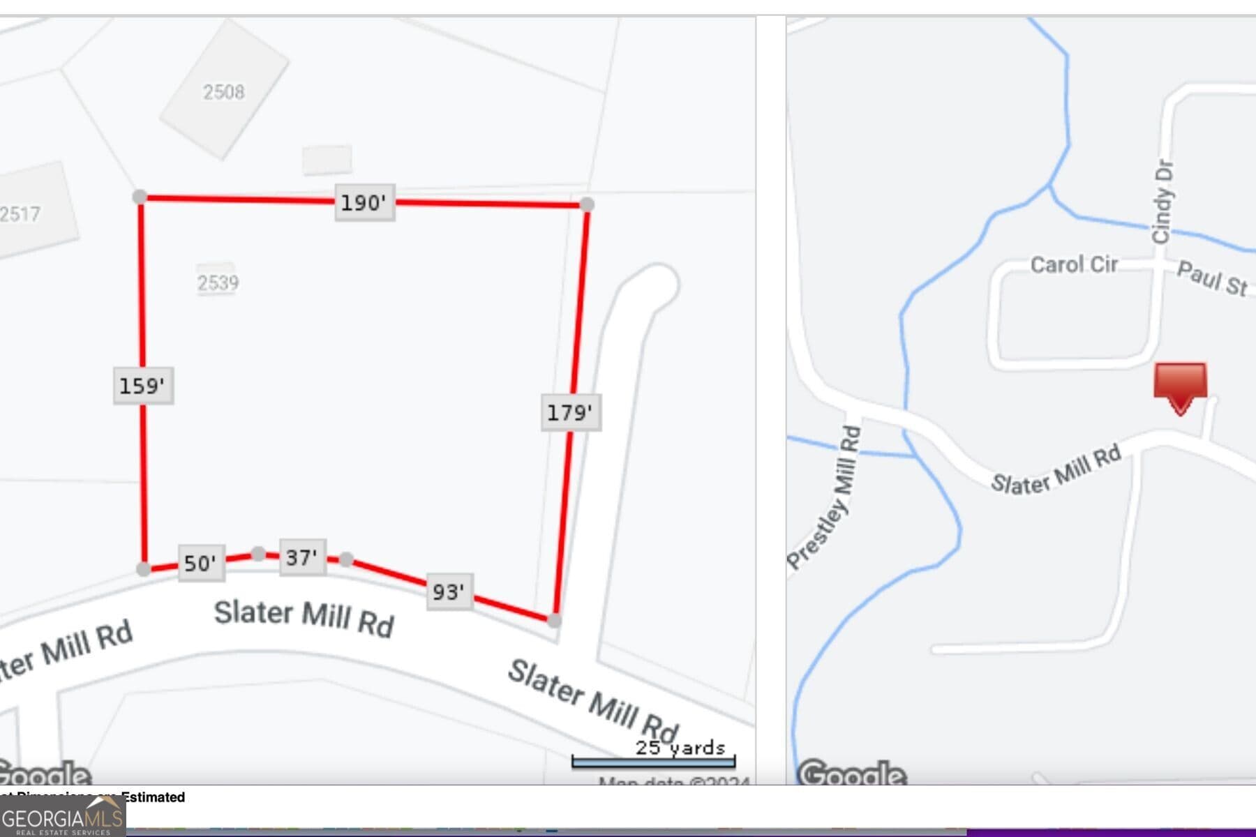 residential lot for sale at 2539 SLATER MILL Road, Douglasville, GA 30135 — photo 4