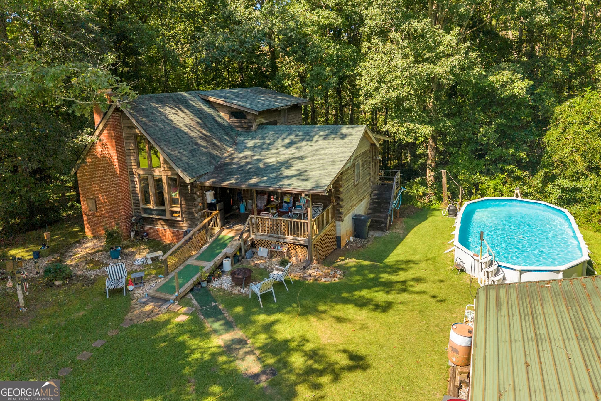 3 bedroom, 2 bathroom, 1,476 sq ft cabin,single family residence for sale at 235 Evans Drive, Cleveland, GA 30528 — photo 5