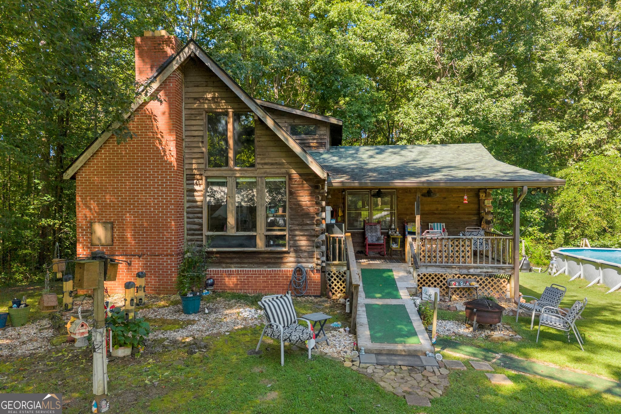 3 bedroom, 2 bathroom, 1,476 sq ft cabin,single family residence for sale at 235 Evans Drive, Cleveland, GA 30528 — photo 4
