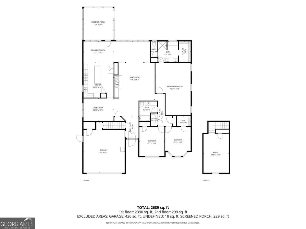 4 bedroom, 2 bathroom, 2,612 sq ft single family residence for sale at 1235 Sunhill Drive, Lawrenceville, GA 30043 — photo 6