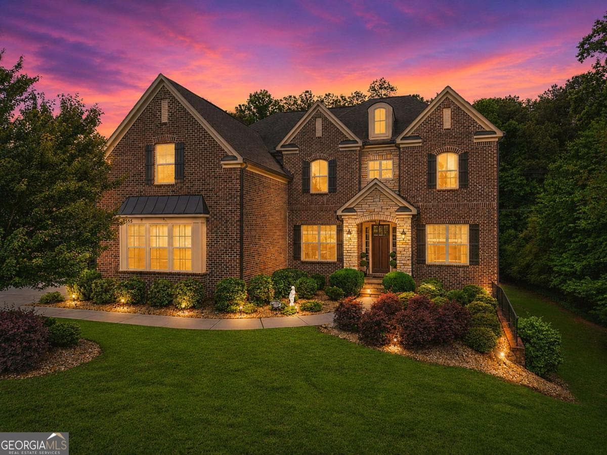 6 bedroom, 5 bathroom, 5,800 sq ft single family residence sold at 2555 Wood Fern Lane, Cumming, GA 30041