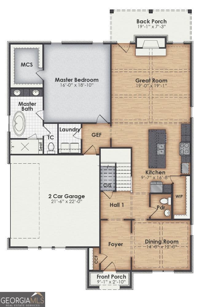 4 bedroom, 2.5 bathroom, 2,792 sq ft single family residence for sale at LOT 15 High Pointe, Lagrange, GA 30241 — photo 2
