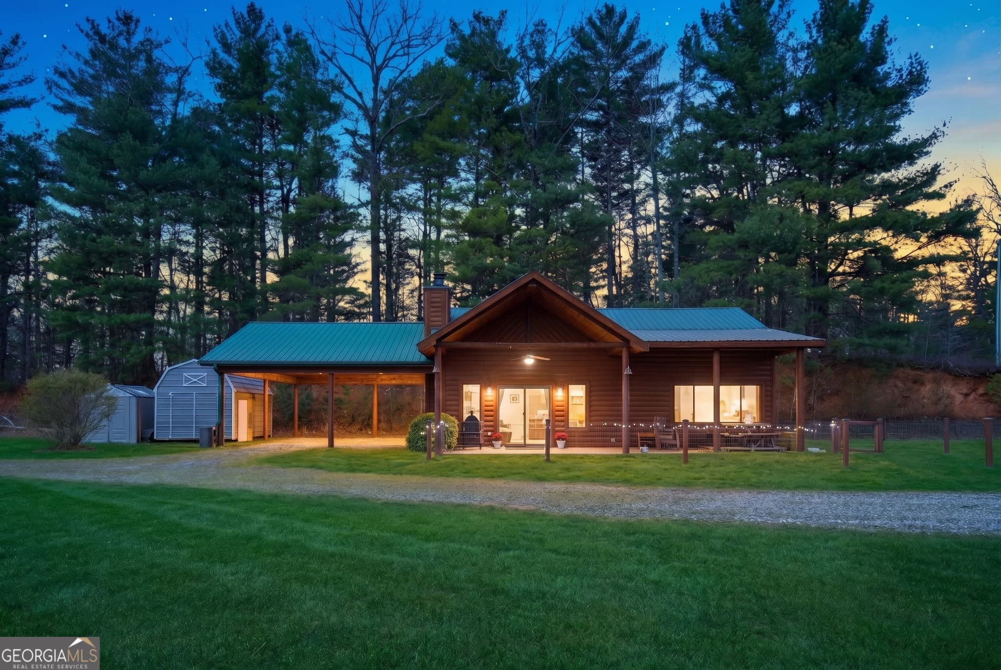 2 bedroom, 1 bathroom, 1,080 sq ft cabin,single family residence under contract at 12877 Appalachian Highway, Morganton, GA 30560