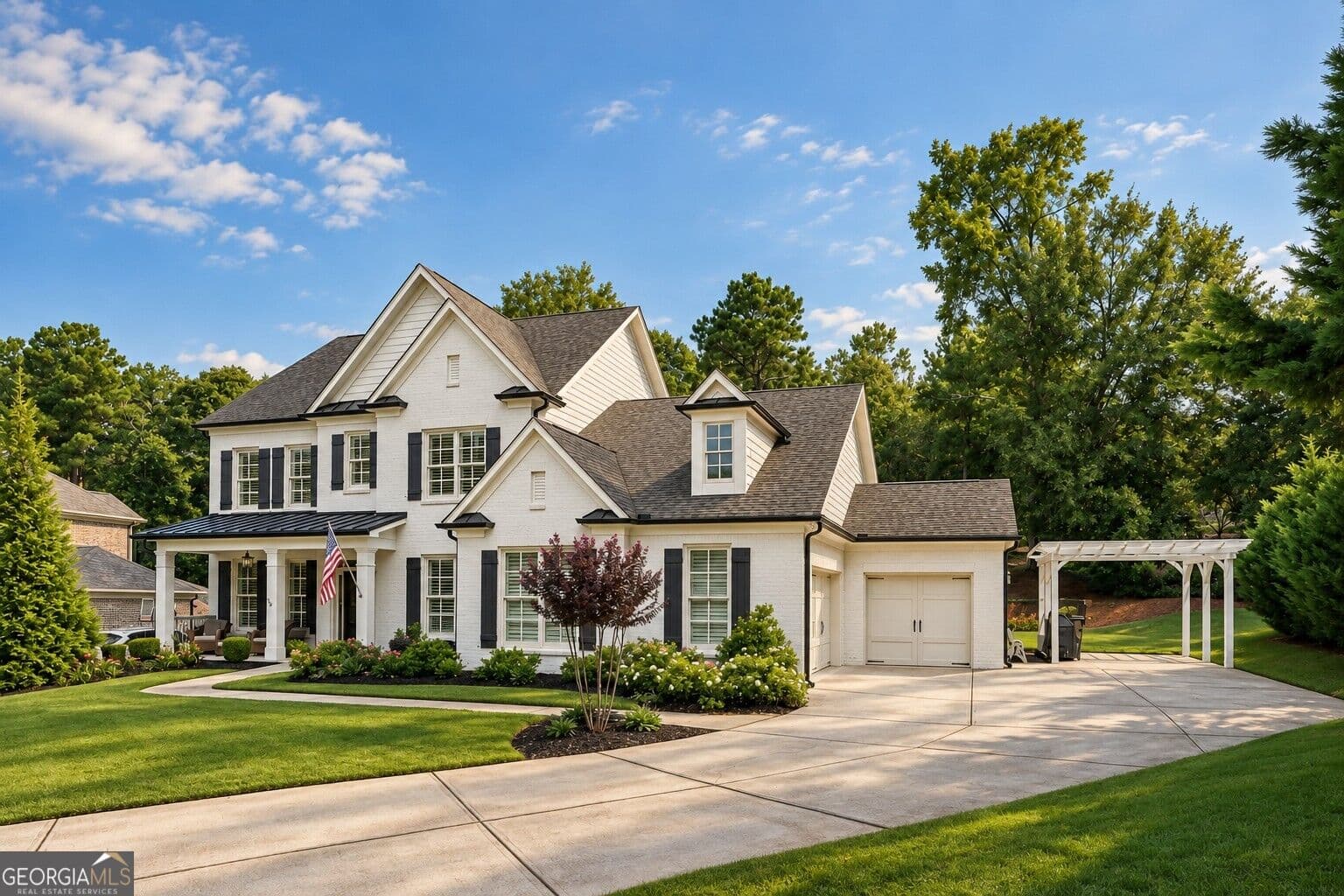 4 bedroom, 3.5 bathroom, 3,696 sq ft single family residence for sale at 2442 Sunflower Drive, Hoschton, GA 30548