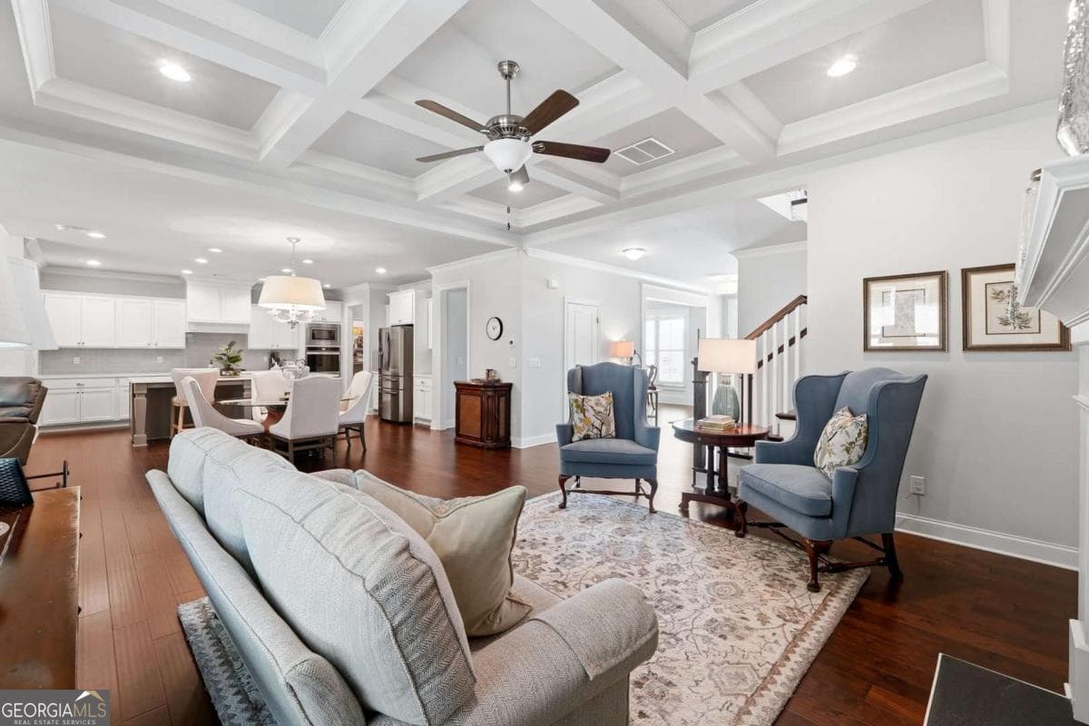 4 bedroom, 3.5 bathroom, 3,696 sq ft single family residence for sale at 2442 Sunflower Drive, Hoschton, GA 30548 — photo 8