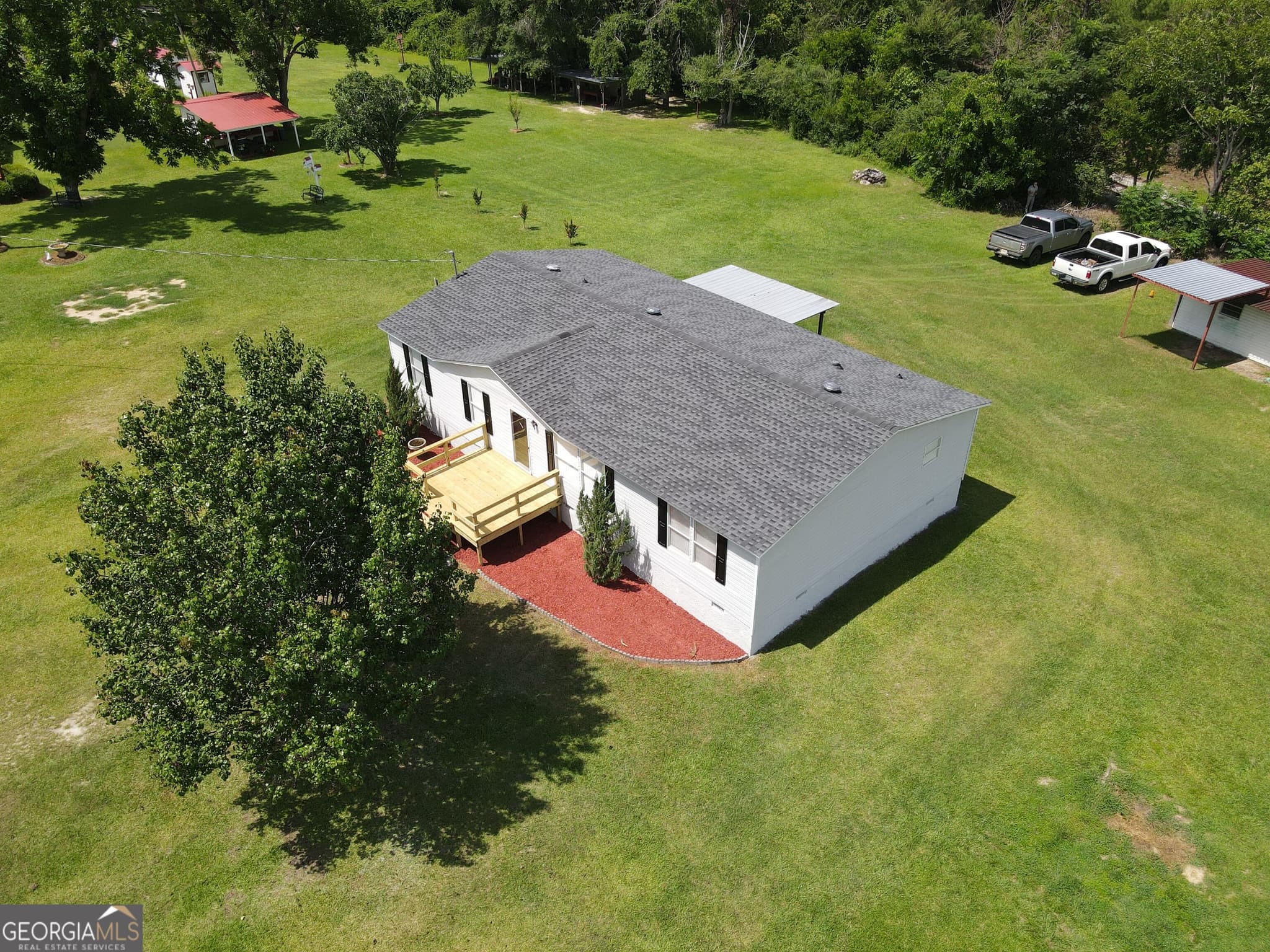 4 bedroom, 2 bathroom, 1,664 sq ft manufactured home,single family residence for sale at 10 Humpback Street, Midville, GA 30441