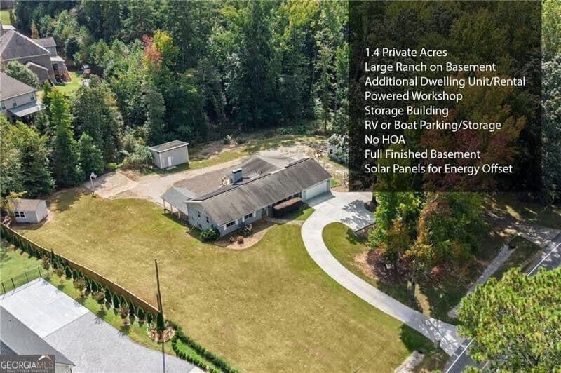 5 bedroom, 4 bathroom, 2,367 sq ft single family residence for sale at 1440 Kennesaw Due West Road, Kennesaw, GA 30152 — photo 2