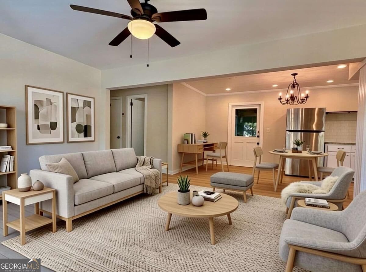 2 bedroom, 1 bathroom, 975 sq ft single family residence for sale at 199 Bishop Drive, Marietta, GA 30060 — photo 10
