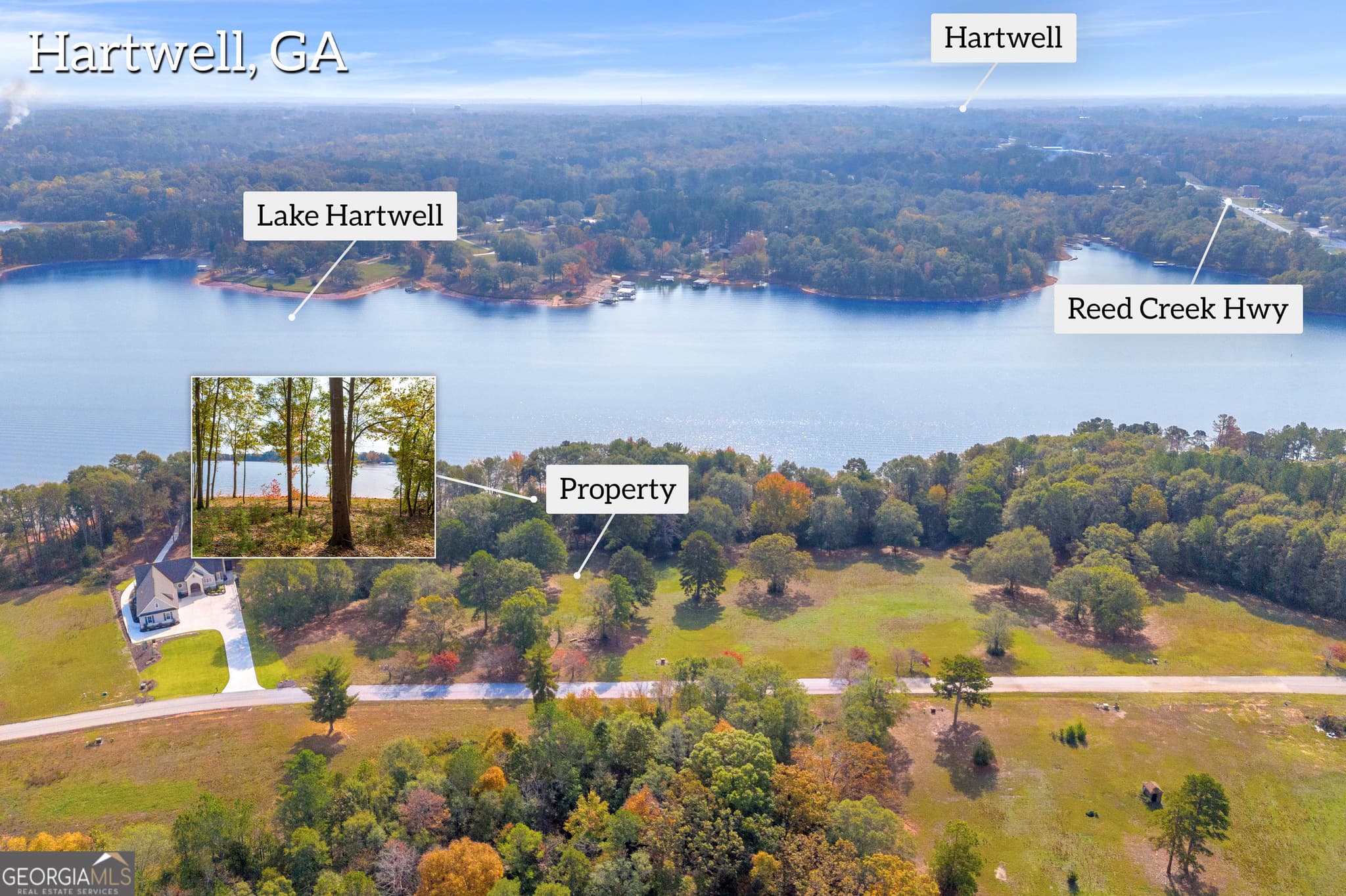 residential lot for sale at LOT 17 Sidney Point, Hartwell, GA 30643 — photo 2