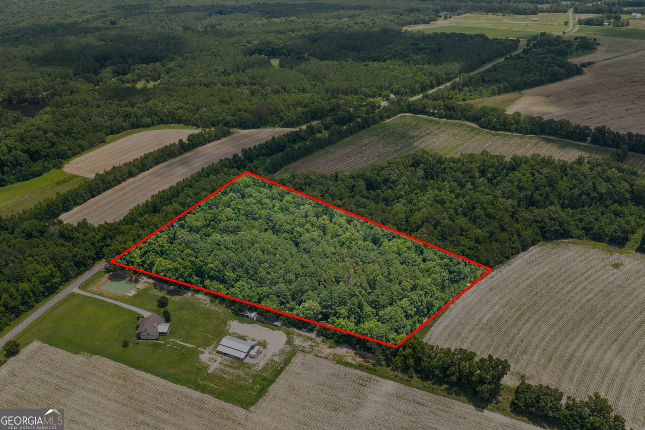 residential lot for sale at 17384 Old River Road, Garfield, GA 30425 — photo 2