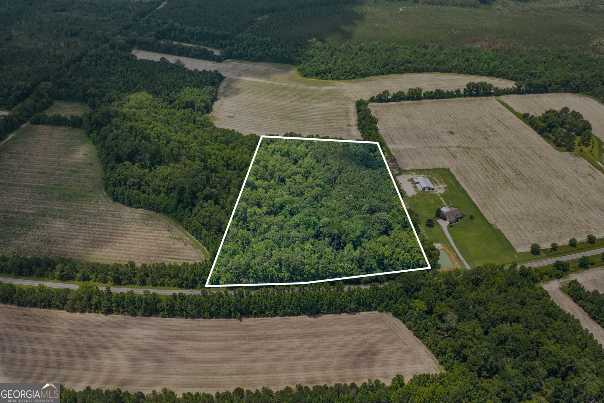 residential lot for sale at 17384 Old River Road, Garfield, GA 30425 — photo 3