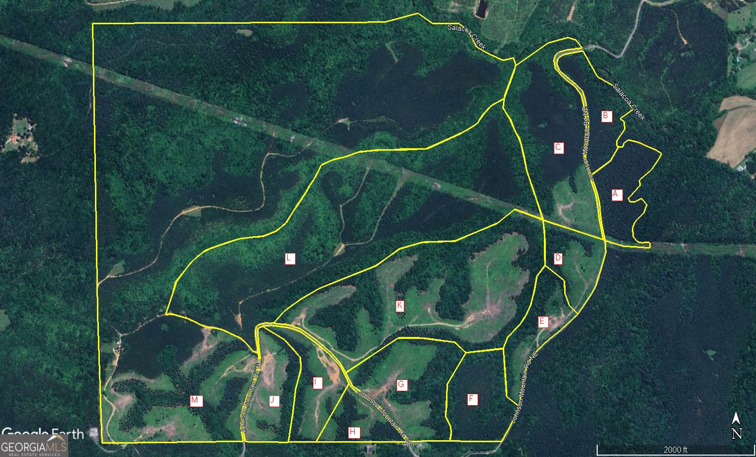 estate lot for sale at 0 Johnson Mountain Road 7401-F, Rydal, GA 30171 — photo 2