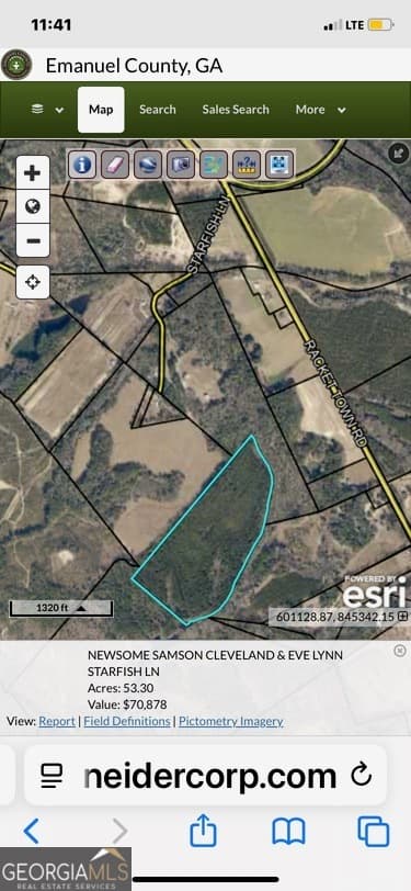agriculture for sale at 0 Starfish Lane, Lyons, GA 30436