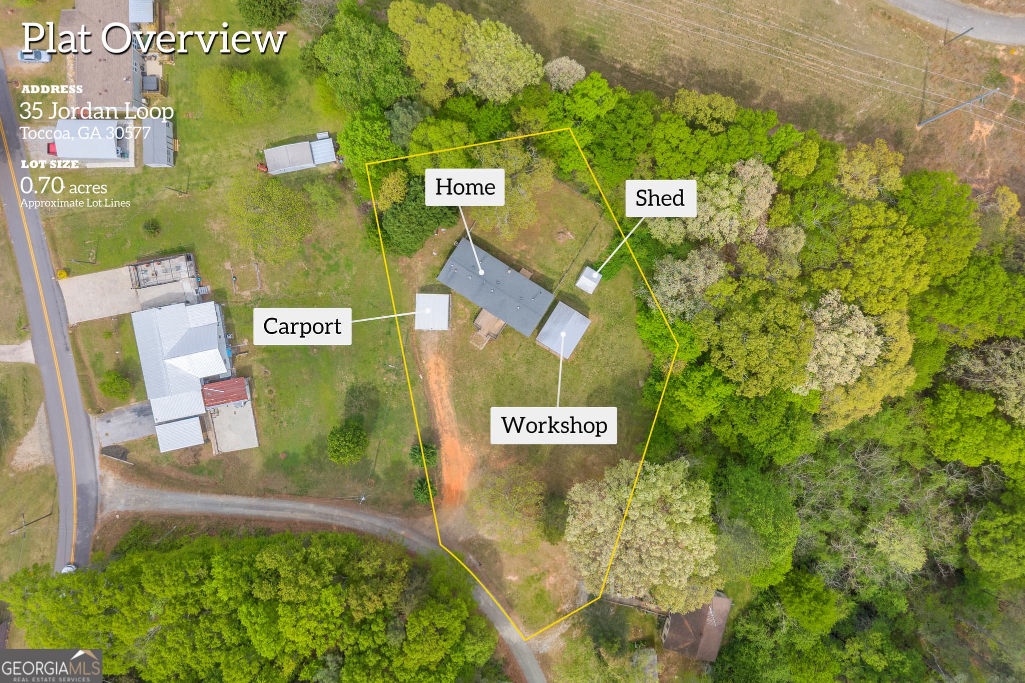 3 bedroom, 2 bathroom, 1,680 sq ft manufactured home,single family residence for sale at 35 Jordan Loop, Toccoa, GA 30577 — photo 8