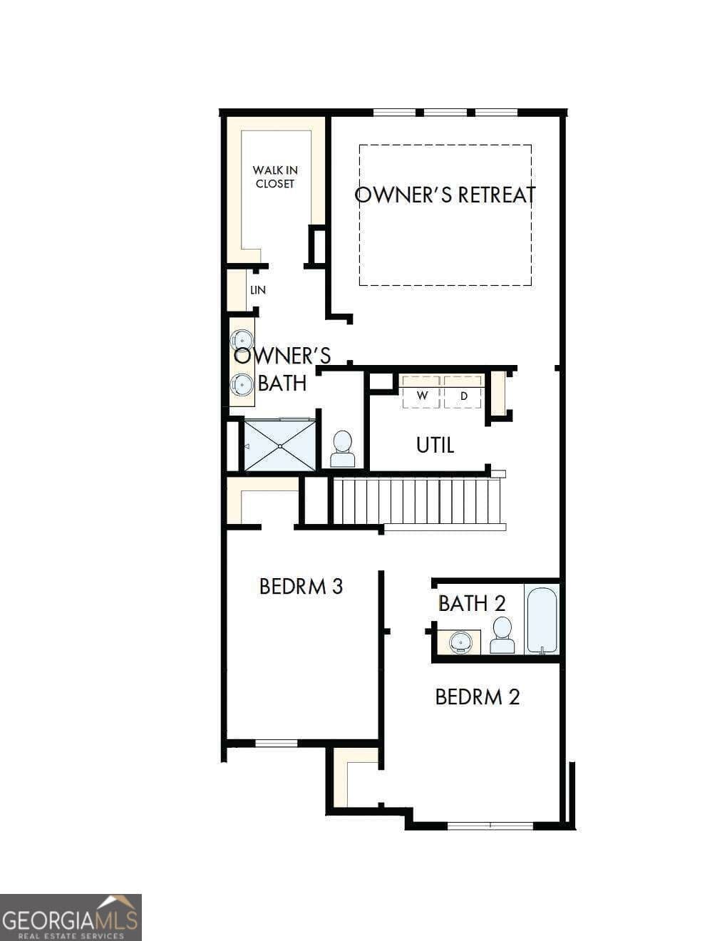 3 bedroom, 2.5 bathroom, 1,910 sq ft townhouse for sale at 202 Redbud Road, Canton, GA 30114 — photo 5