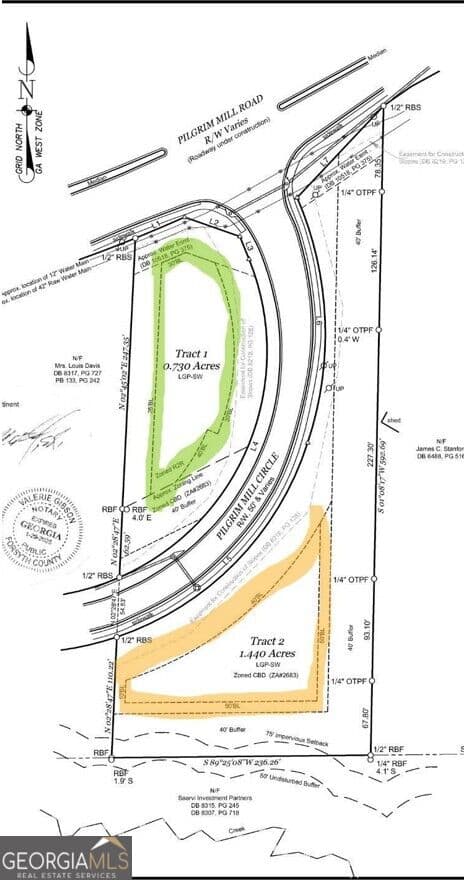 unimproved land for sale at 0 Pilgrim Mill, Cumming, GA 30040 — photo 1 of 2