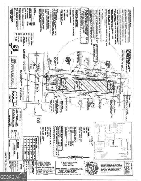 residential lot for sale at 517 Cohen Street, Atlanta, GA 30310 — photo 3