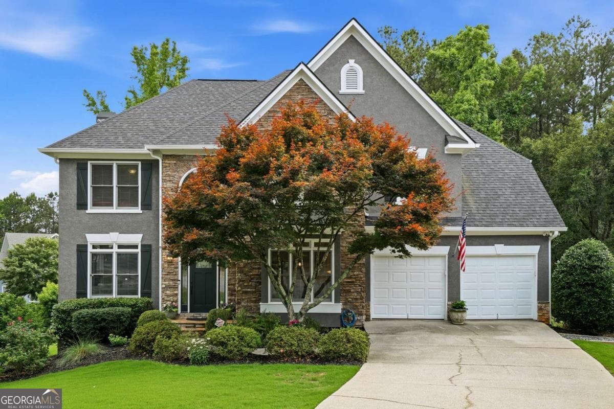 4 bedroom, 2.5 bathroom, 2,596 sq ft single family residence sold at 3180 Rocky Brook Drive, Alpharetta, GA 30005