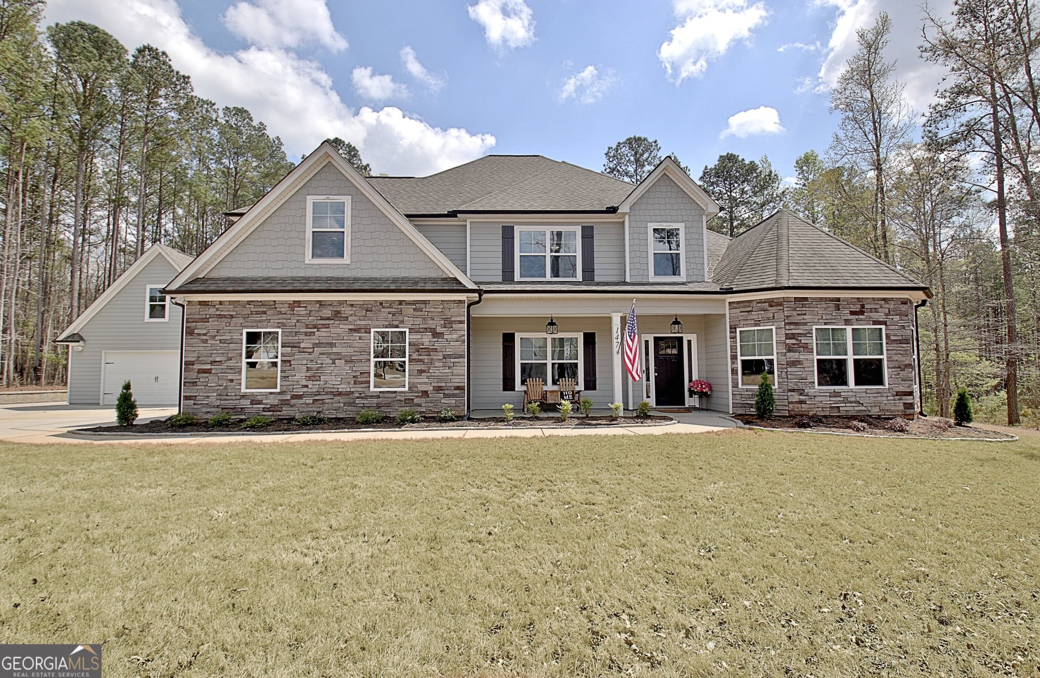 4 bedroom, 3.5 bathroom, 3,592 sq ft single family residence sold at 147 Palomino Circle, Newnan, GA 30265
