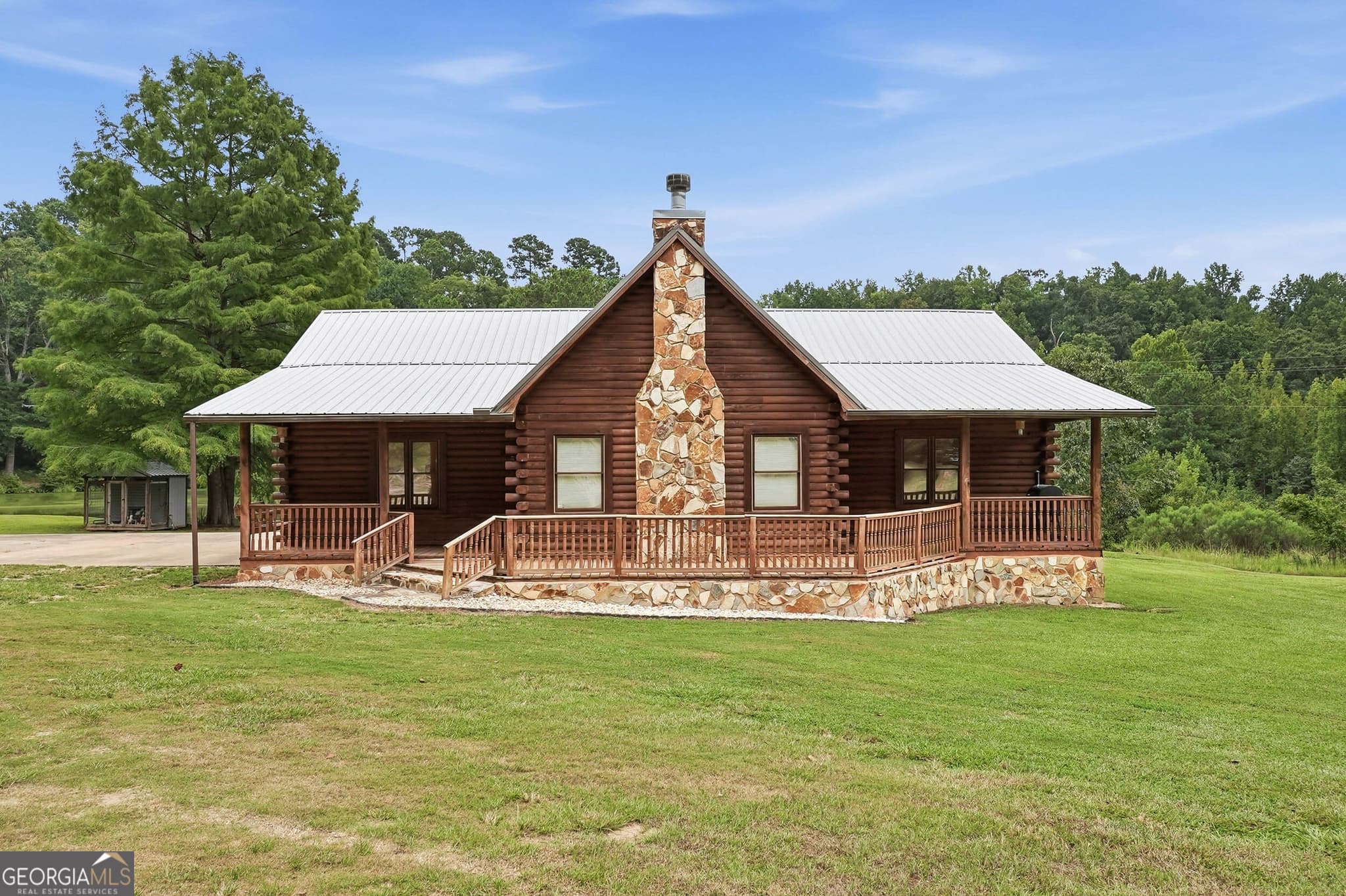 3 bedroom, 2 bathroom, 1,835 sq ft cabin,single family residence under contract at 2342 Davis Brothers Road, Richland, GA 31825