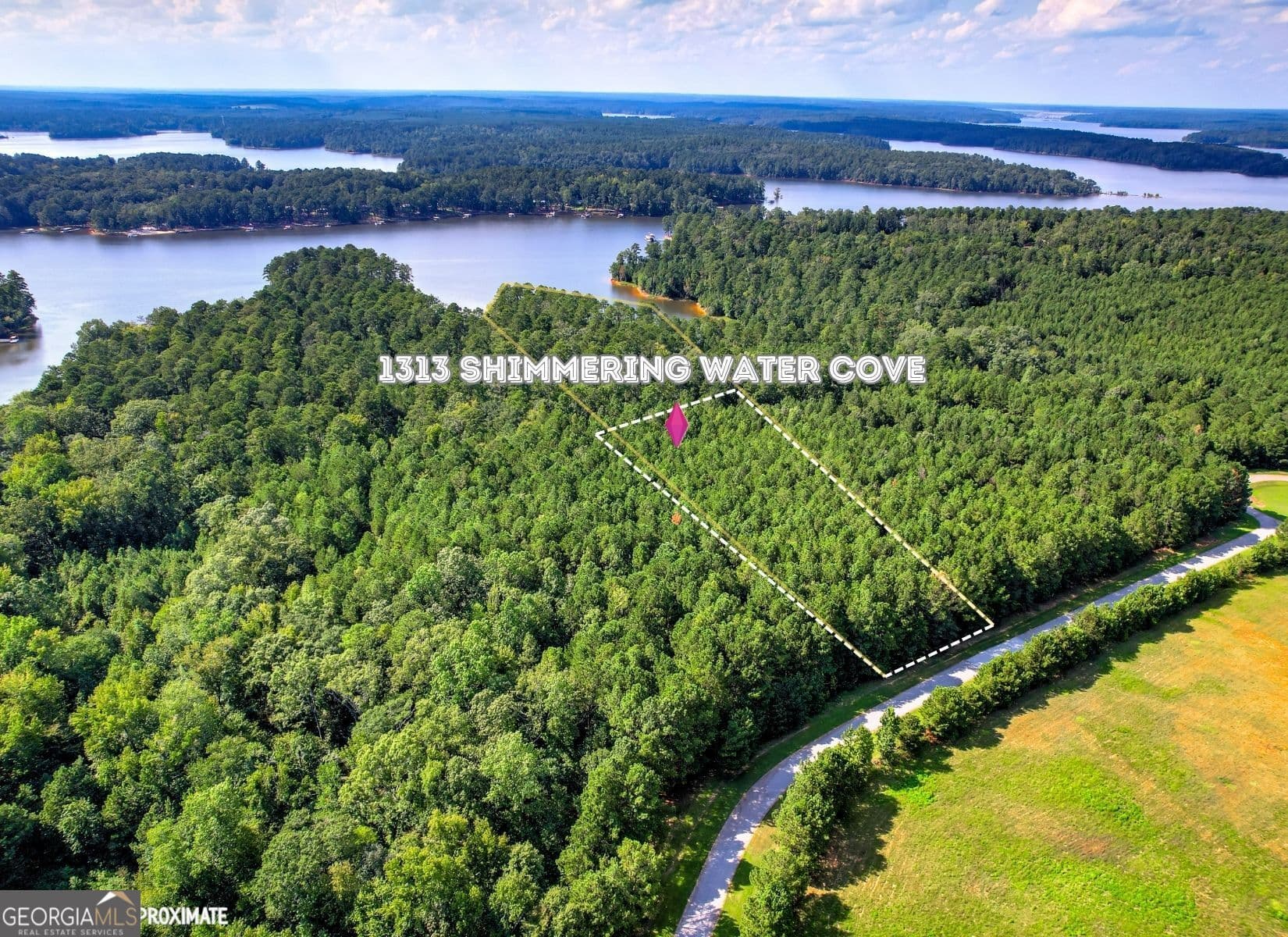 residential lot for sale at 1313 Shimmering Water Cove, Tignall, GA 30668 — photo 1 of 17