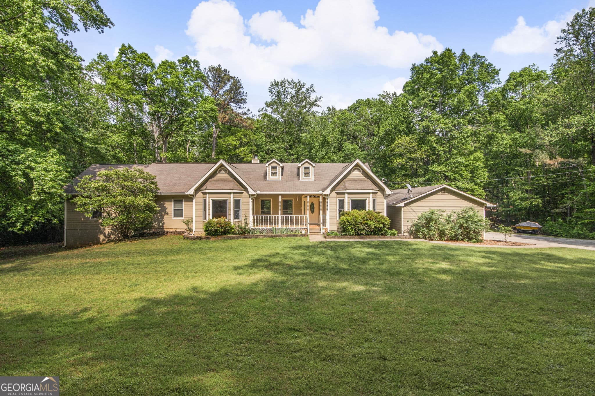 5 bedroom, 3.5 bathroom, 2,617 sq ft single family residence sold at 27 Tanglewood Road, Newnan, GA 30263