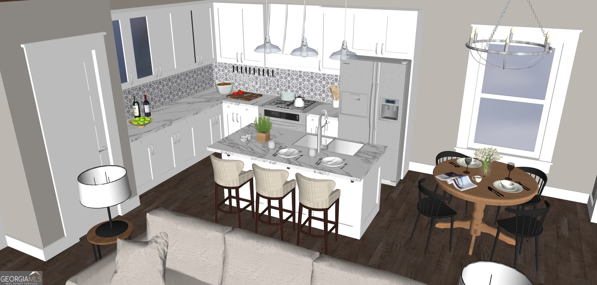 2 bedroom, 2 bathroom, 1,282 sq ft townhouse for sale at LOT 13 Cascade Drive, Zebulon, GA 30295 — photo 4