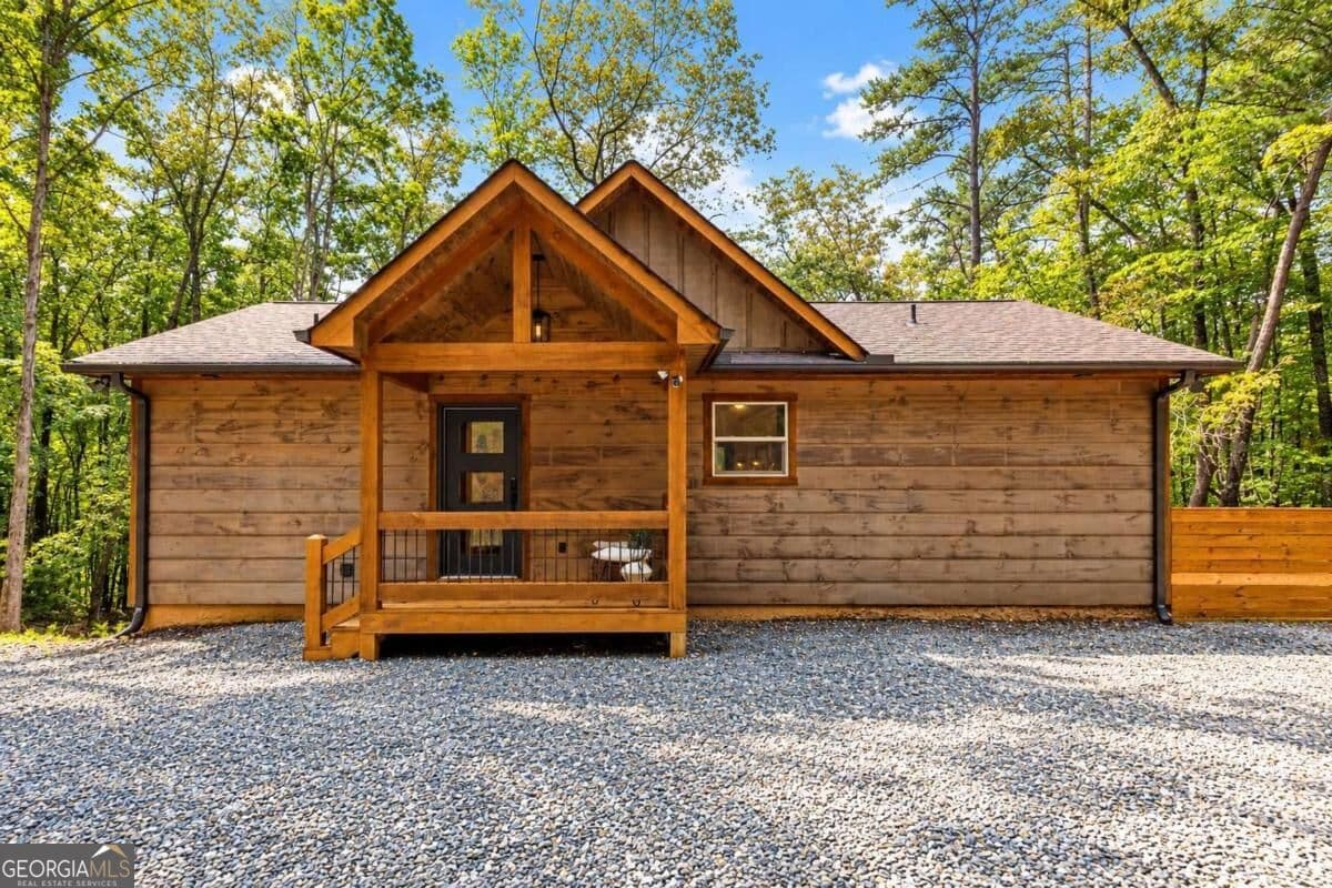 2 bedroom, 2 bathroom, 1,000 sq ft cabin,single family residence for sale at 148 Haley Drive, Cherry Log, GA 30522