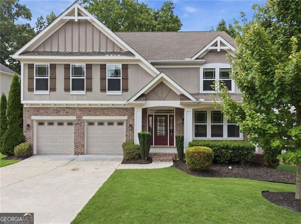 4 bedroom, 2.5 bathroom, 4,423 sq ft single family residence for sale at 3325 Trowbridge Drive, Cumming, GA 30040 — photo 1 of 66