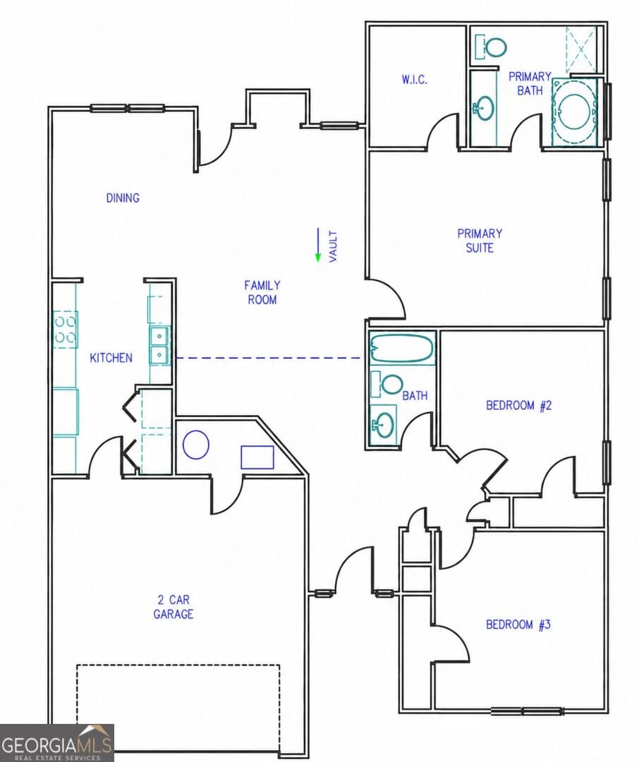 3 bedroom, 2 bathroom, 1,525 sq ft single family residence for sale at 94 Bill Rutledge Road TR 6, Winder, GA 30680 — photo 6