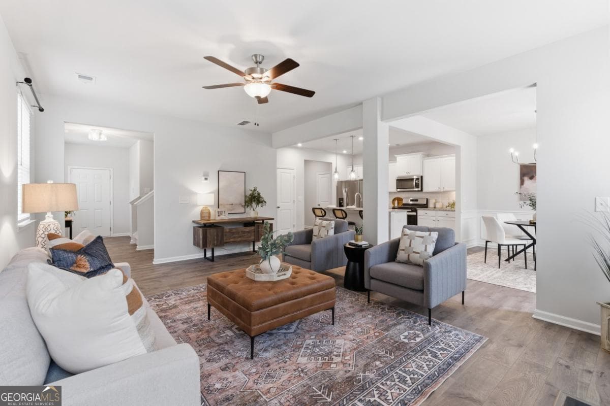 4 bedroom, 2.5 bathroom, 2,025 sq ft townhouse for sale at 1311 Park Center Circle, Mableton, GA 30168 — photo 6
