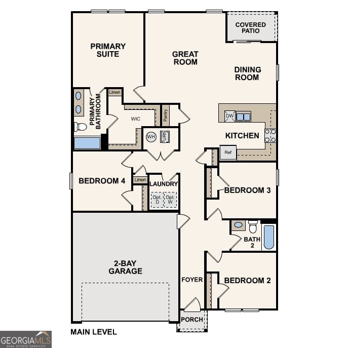 4 bedroom, 2 bathroom, 1,684 sq ft single family residence for sale at 226 Landing Boulevard, Kingsland, GA 31548 — photo 2