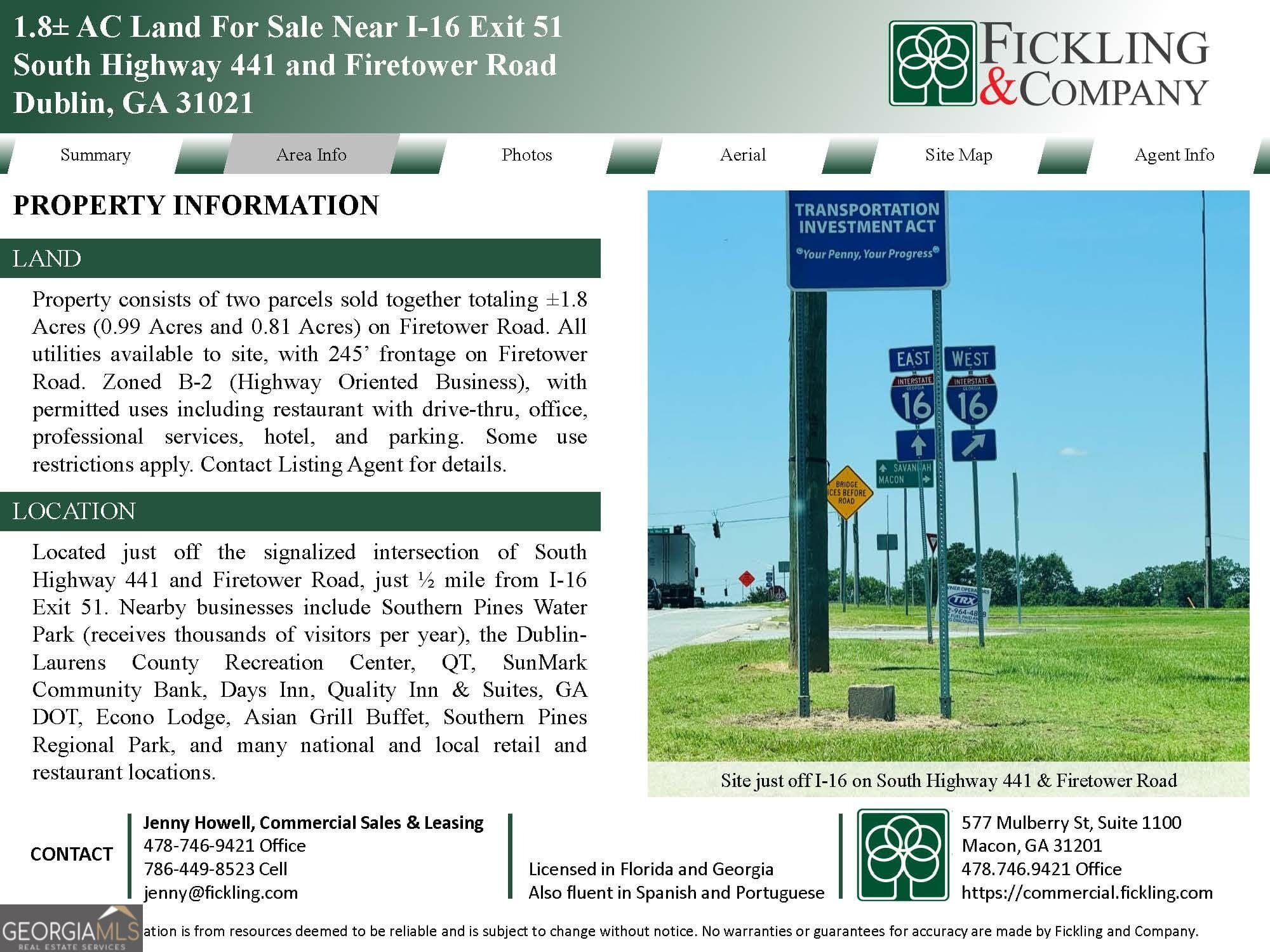 unimproved land for sale at 0 S Highway 441, Dublin, GA 31021 — photo 5