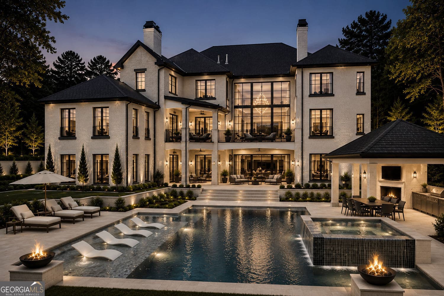 9 bedroom, 9.5 bathroom, 11,455 sq ft single family residence for sale at 293 Traditions Drive, Alpharetta, GA 30004 — photo 2