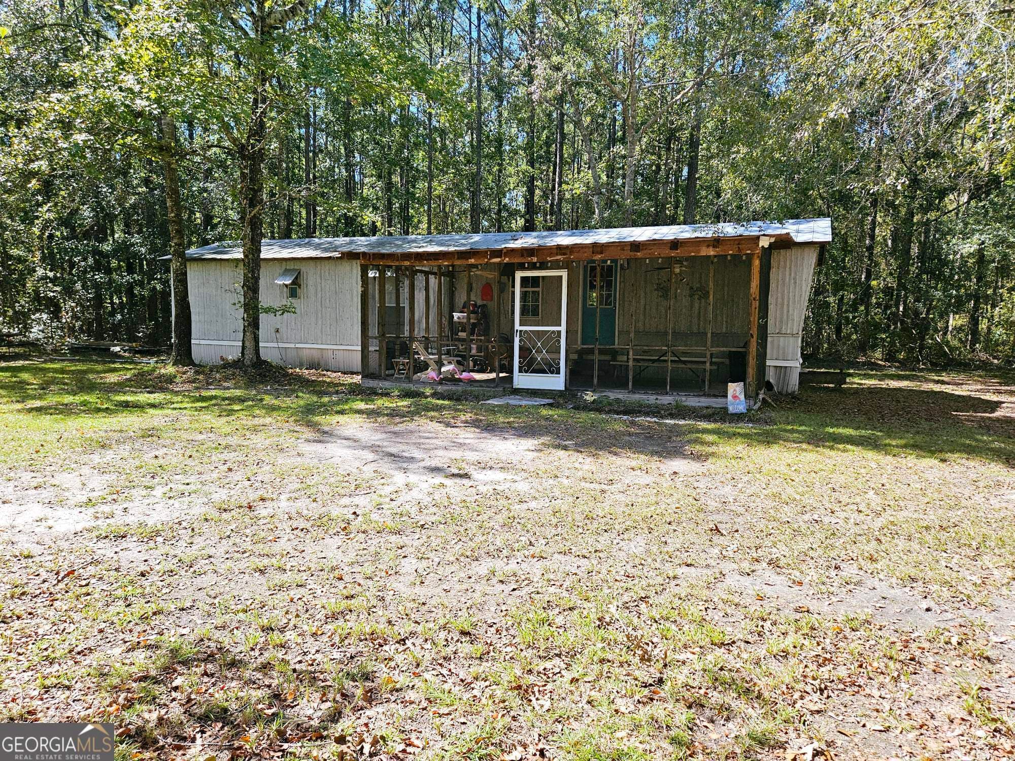 3 bedroom, 2 bathroom manufactured home,single family residence sold at 3747 Belle Hammock Road, Townsend, GA 31331