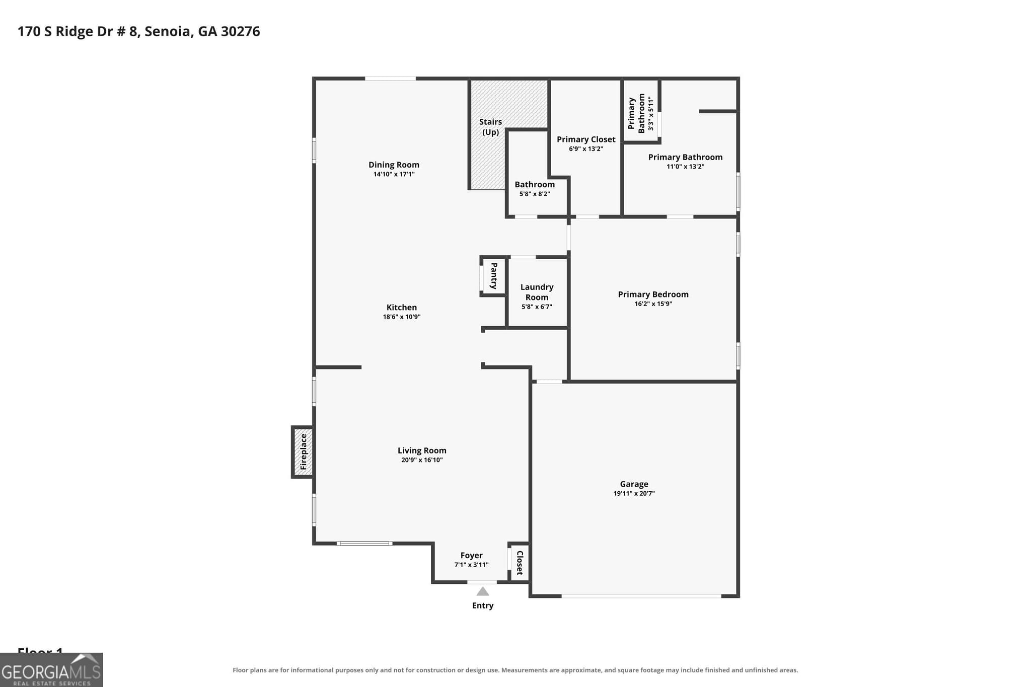 4 bedroom, 2.5 bathroom, 2,703 sq ft single family residence for sale at 170 South Ridge, Senoia, GA 30276 — photo 7