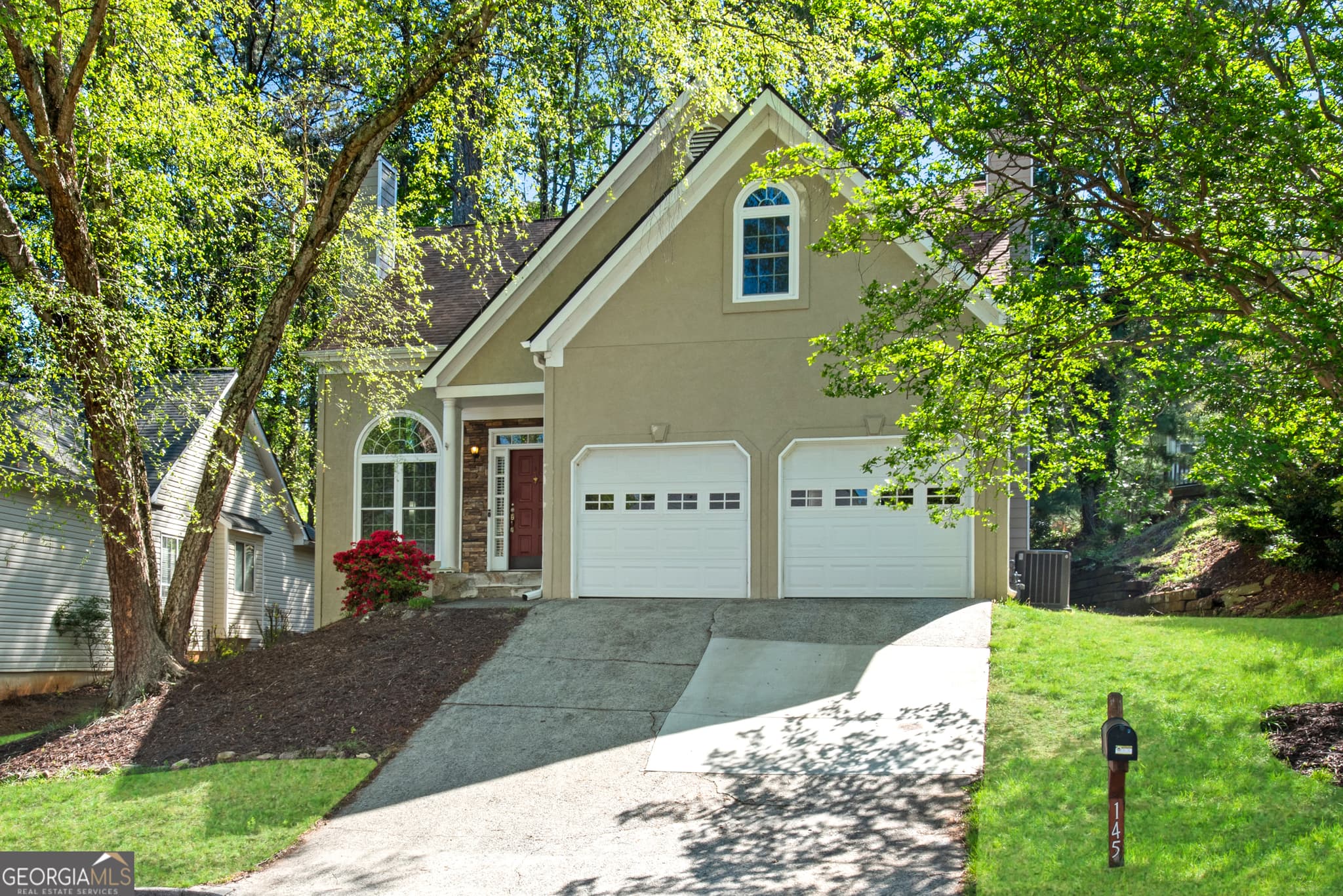 3 bedroom, 2.5 bathroom, 1,912 sq ft single family residence sold at 145 Riversong Drive, Alpharetta, GA 30022
